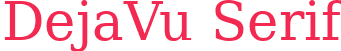 DejaVu Serif